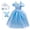 Blue Dress+Accessories B, variant on LOEL Girls Beauty Princess Dress Fairy Pink Dress Christmas Birthday Dress Up
