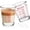 2 Pack-Red, variant on Shot Glass Measuring Cup Set, 2 Pack 2 Oz Square Red Glasses with Oz, Ml, Tsp & Tbsp Markings for Liquor, Medicine and Recipes