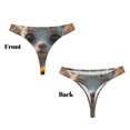 thumbnail image 3 of Balery Adorable Llama In Flowers Tangas de Algodón para Mujer con Estampado – Ropa Interior Sexy, Transpirable, G-string-X-Large, 3 of 6