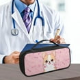 thumbnail image 5 of Jiueut Bone Corgi Stethoscope Storage Bag Stethoscope Bag for Nurses Personalize Stethoscope Case Organizer with Mesh Pocket Nursing Stethoscope Bag for Nurses, 5 of 7