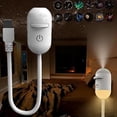 thumbnail image 3 of Mini Galaxy Projector Night Light, USB Starry Sky Night Light Projector with Adjustable Brightness, Mini LED Projection Lamp for Bedroom Ceiling Wall Adults Room Decor, 3 of 6