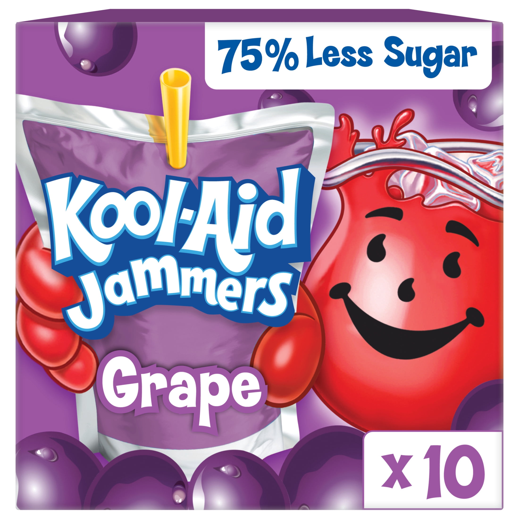 Kool-Aid, Zero Sugar Tropical Punch Drink, 10 Pouches