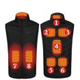 thumbnail image 2 of Chaleco Calentado Chaleco Térmico Unisex Con Bolsillo Con Cremallera Control De Temperatura Para Hombres Y Mujeres Sywqhk Accesorios para autos y motos, 2 of 6