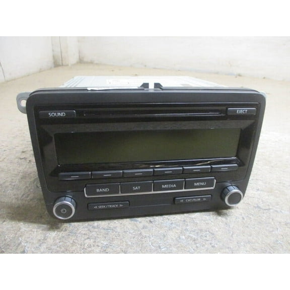 Pre-Owned 13 14 15 Volkswagen Passat Single Disc CD Satellite Player Radio OEM LKQ (Good)