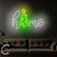thumbnail image 4 of C-CRAFT Christmas Tree Home Neon Led Lights 33 inch for Home Bedroom Decor, 4 of 5