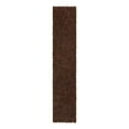thumbnail image 3 of Unique Loom Solid Shag Collection Area Rug (2' 7" x 13' 1" Runner Chocolate Brown), 3 of 7