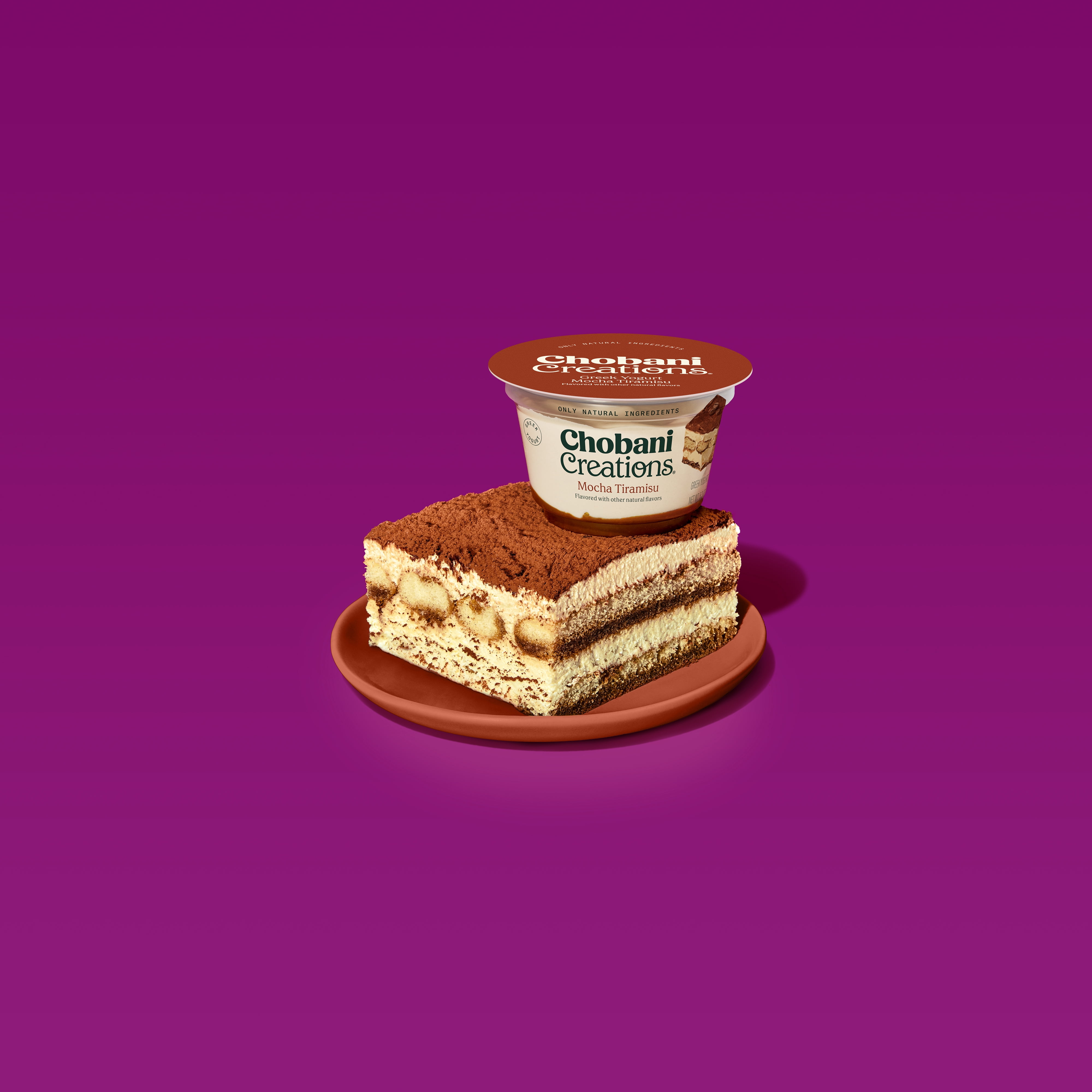 Chobani Creations Mocha Tiramisu Greek Yogurt 5.3 oz Cup