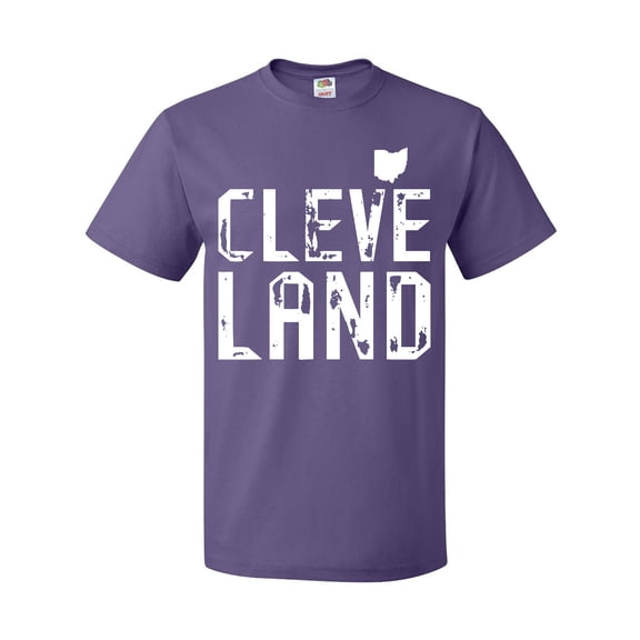 Inktastic Cleveland, Ohio Distressed Font T-Shirt