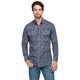 thumbnail image 1 of Camisa Vaquera Slim Fit Wrangler Manga larga Hombre 723 azul marino XG, 1 of 5