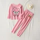 thumbnail image 3 of Conjunto de pijamas Sonics de invierno para niños, ropa de dormir con parte superior lisa de terciopelo, conjunto de pijamas suaves sin huesos, traje de estar por casa para niños y niñas, regalos para, 3 of 5