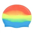 thumbnail image 5 of Silicone Swimming Caps for Men and Women Ear Protect Rubber Waterproof Hat Swim Cover Swiming Pool Cap, 5 of 6