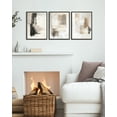 thumbnail image 6 of SHENIFY Modern Abstract Framed Wall Art Mid Century Minimalist Beige Pastel Neutral Decor Artwork Prints Rustic Farmhouse Office 12x16in3pcs Black Framed, 6 of 7