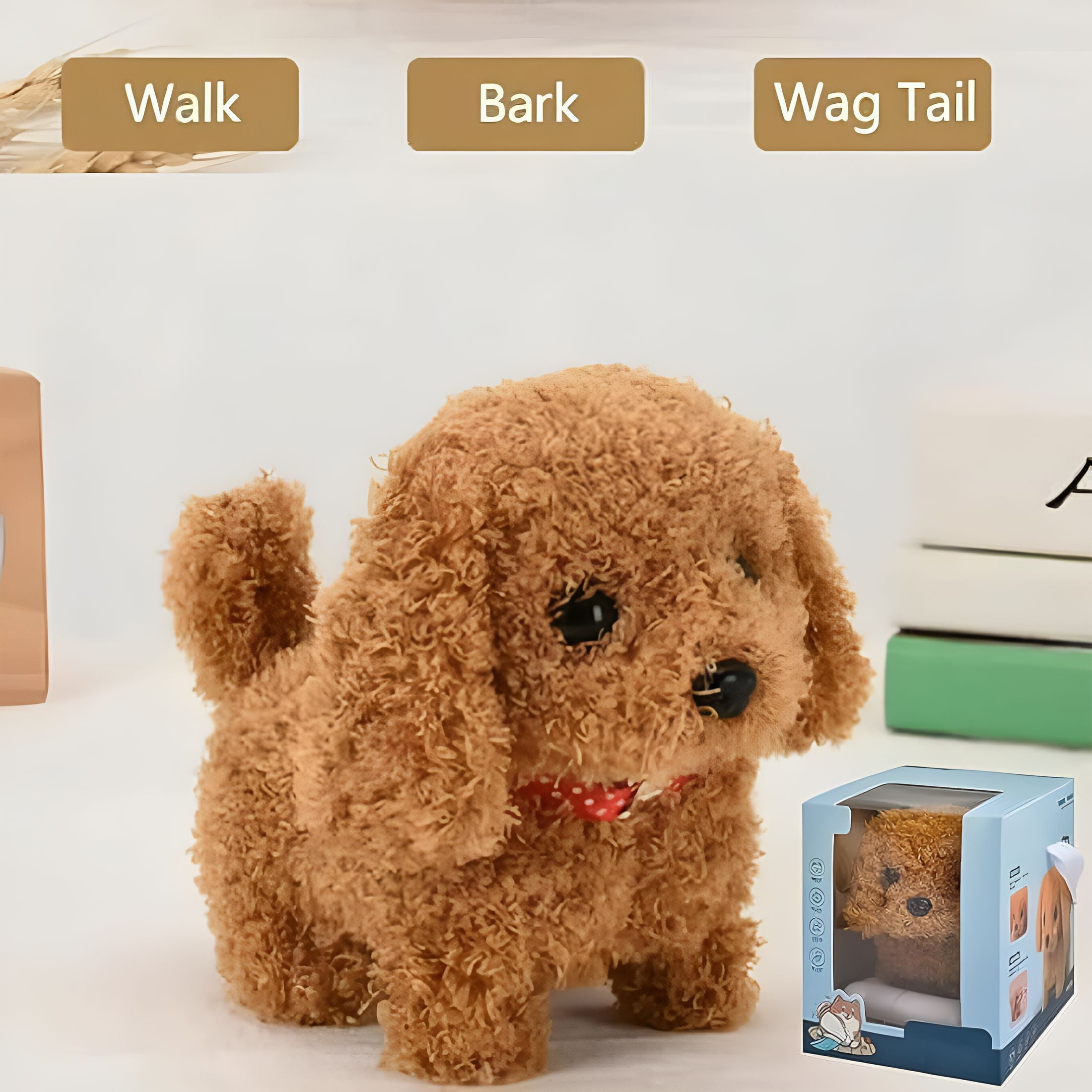 BESTSKY Robot Dog, Toy Dog That Walks and Barks, Puppy Robot Puppy That Acts Like A Real Puppy