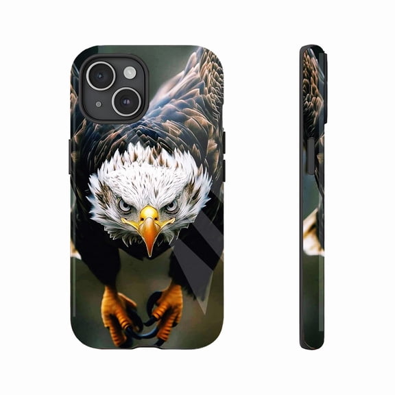 Eagle - themed iPhone Case for Outdoor Enthusiasts Military Fans Showcase Your Bold Style Compatible with iPhone 11/12/13/14/15/16 (Pro Max/Plus)