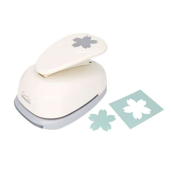 Bira Craft 3 inch Cherry Blossom Shape Lever Action Craft Punch for Paper Crafting Scrapbooking
