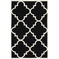 thumbnail image 2 of Safavieh Dhurries Black Contemporary Rug - 4' x 6', 2 of 4