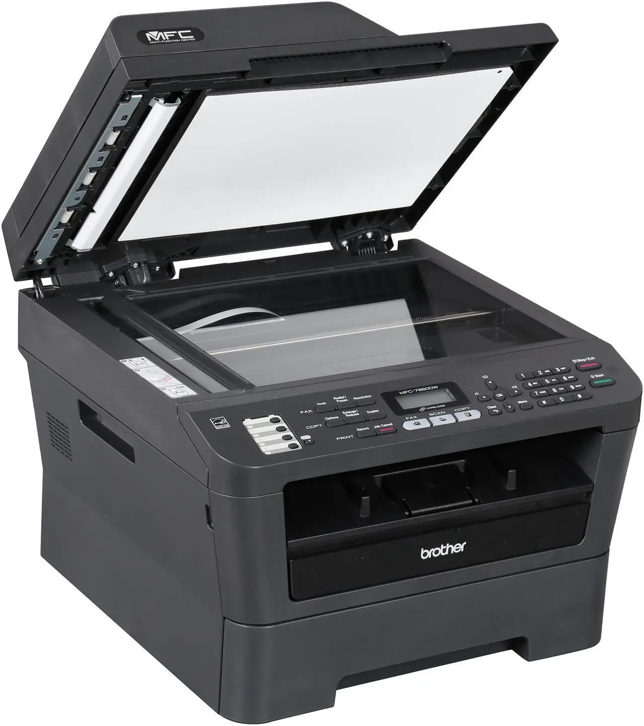 BROTHER MFC-7860DW AIO 27PPM MONO LASER PRINTER PFCS 32MB - MFC-7860DW