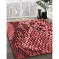 thumbnail image 3 of Ahgly Company Machine Washable Indoor Rectangle Transitional Cranberry Red Area Rugs, 2' x 5', 3 of 7