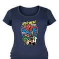 thumbnail image 3 of Marvel Your Friendly Neighborhood Spider-Man - Web Head - Maternity Scoop Neck Graphic T-Shirt, 3 of 5