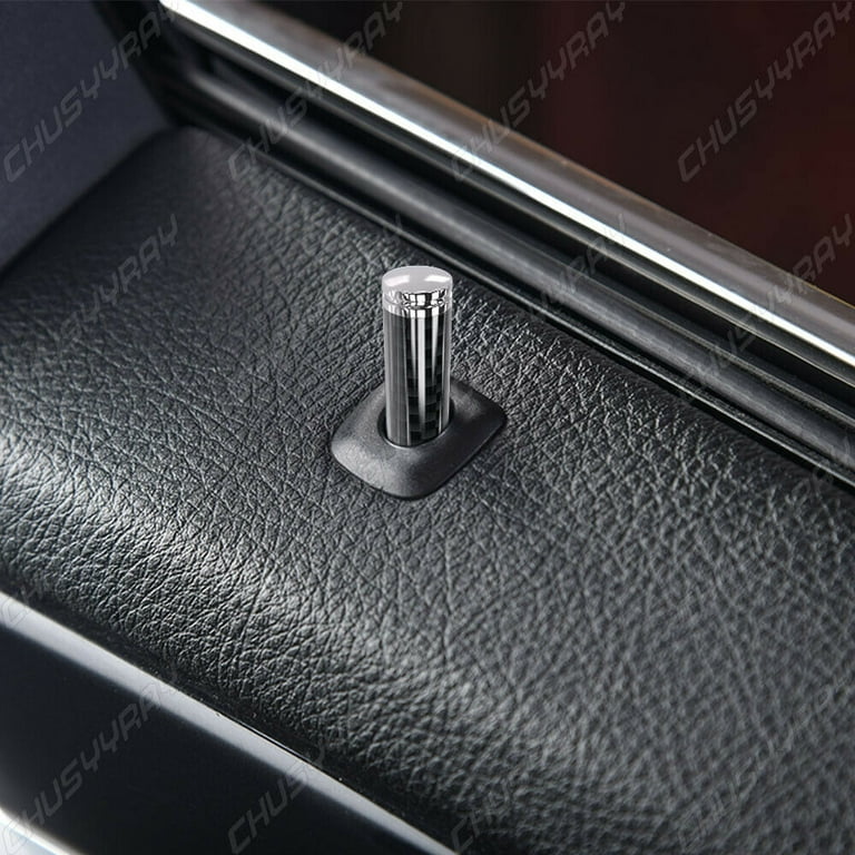 4x/Set Blue Car Parts Door Locking Lock Knob Pull Pin Cover Kit Auto  Accessories