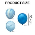 thumbnail image 2 of Globos de 12 pulgadas, 30 unidades para decoraciones de fiesta de cumpleaños, baby shower, boda, compromiso, aniversario, festival de Navidad, 2 of 5