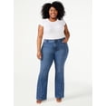 thumbnail image 2 of Sofia Jeans Women's Plus Size Melisa Curvy High Rise Seamed Flare Jeans, 2 of 6