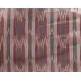 thumbnail image 3 of oneOone Georgette Viscose Fabric Ikat Style Stripe Print Sewing Fabric BTY 42 Inch Wide, 3 of 3