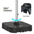 thumbnail image 7 of 11FT Patio Umbrella Outdoor Square Square Cantilever Double Top Umbrella (without Umbrella Base), 7 of 7