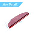 thumbnail image 2 of 2PCS Car Rear View Mirror Rain Eyebrows, Bling Crystal Rear View Mirror Rain Visor Guard, Rhinestone Rainproof Car Side Mirror Rain Visor Smoke Cover, Universal for Car, Truck, SUV,Pink, 2 of 7