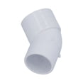thumbnail image 3 of Waterway 411-4040 Fitting, PVC, Street Ell, 45°, 1-1/2"S x 1-1/2"Spg, 3 of 5