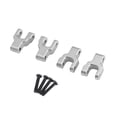 thumbnail image 3 of Soportes de amortiguadores para coches RC delanteros y traseros: kit de reemplazo para bricolaje. Plata, 3 of 8
