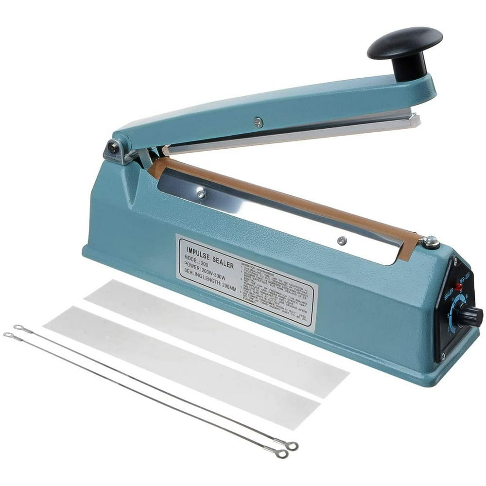 LNGOOR 12" Impulse Bag Sealer Manual Heat Sealer Poly Bag Sealing