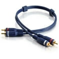 thumbnail image 4 of C2G Velocity 1.5ft Velocity RCA Stereo Audio Cable - audio cable - 1.5 ft, 4 of 4