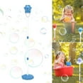 thumbnail image 2 of Bu Bble Machine Stand New Bu Bble Machine Automatic Bu Bble Blower Plug In Outdoor Battery Operated Maker Machine With Lights And Music For Kids Adults Weddings Birthday Toys, 2 of 8