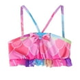 thumbnail image 3 of Ediodpoh 3 Piece Girls Swimsuit Bathing Suit Bikini Tail Set for Girls 3 9 Years Kids Swimsuits Girls' Swimwear Multicolour 8-9 Years, 3 of 7