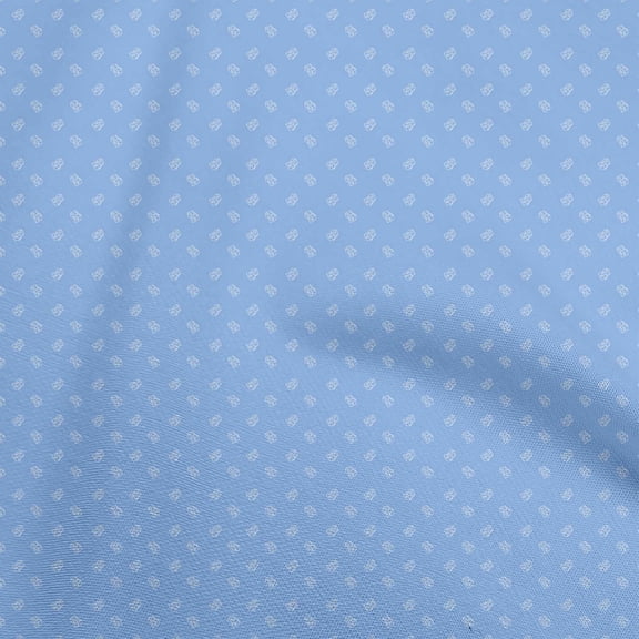 oneOone Viscose Jersey Light Blue Fabric Retro Sharpner Quilting Supplies Print Sewing Fabric By The Yard 60 Inch Wide