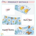 thumbnail image 4 of Dailycode Cotton Pajama Set Snug Fit Long Sleeve Top and Pants for 18M-8Y Butterfly Flying in Daisy Sea, 4 of 7