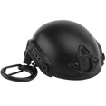 thumbnail image 1 of Casco abrebotellas llavero al aire libre caza senderismo mochila llaveros (negro), 1 of 6