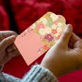 thumbnail image 2 of 30Pcs Flower Printed Money Bag Japanese Style Money Pouch Unique Red Envelopes, 2 of 9