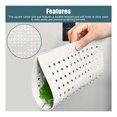 thumbnail image 3 of 2X Kitchen Sink Mats Rubber Drain Pad Protector Gird Non-Slip Durable 10" x 12", 3 of 9