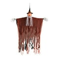 thumbnail image 6 of Happydeer Halloween Hanging Witch Decoration Sound Animated Flying Witch with Light-up Red Eyes for Indoor Outdoor Haunted House Decor (Type D), 6 of 13