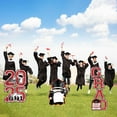 thumbnail image 6 of Graduation Decorations 2025 Yard Sign Red Waterproof Congrats Grad Class of 2025 DIY Name Lawn Signs with Stakes Outdoor High School College Bachelor Graduation Party Decorations Supplies, 6 of 6