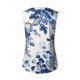 thumbnail image 4 of Camiseta sin mangas de encaje con estampado de mujer Camiseta sin mangas de empalme de cuello redondo Camiseta ligera y cómoda delgada OAVQHLG3B Store lin121212, 4 of 5