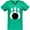 Kelly Green, variant on Inktastic Bowling Pins (pink) Women's V-Neck T-Shirt