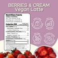 thumbnail image 2 of Mother Sprout Pink-A-Boob – Vegan Lactation Drink Mix (Berries & Cream Latte Flavor) for Breastfeeding, Support Breast Milk Supply, 12 Servings, 2 of 9