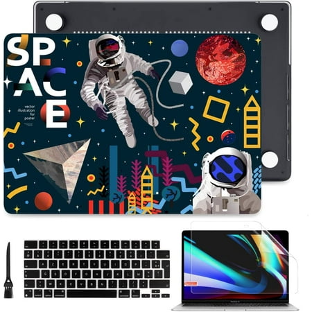 Batianda Crystal Case For MacBook Pro 16 Inch (2025-2021 M5/M4/M3/M2) With Keyboard Cover - Dark Gray
