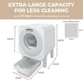 thumbnail image 2 of Babevy 68L Self Cleaning Cat Litter Box with APP Control, Dual Safety Protection & Odor Removal for Multiple Cats, 2 of 9