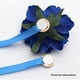 thumbnail image 5 of Matsuzay Abrazadera de cortina ABS, sin perforaciones, forma de flor bonita y elegante, reemplazo decorativo, parasol, hebilla, accesorios de sujeción Decoración del hogar Azul Matsuzay HA084236-07, 5 of 6