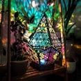 thumbnail image 2 of Lámpara de pie de estilo bohemio única, decoración exquisita que emite luces de diamantes de colores, creando un ambiente agradable en cualquier escenario aplicable, desde espacios habitables hasta, 2 of 4