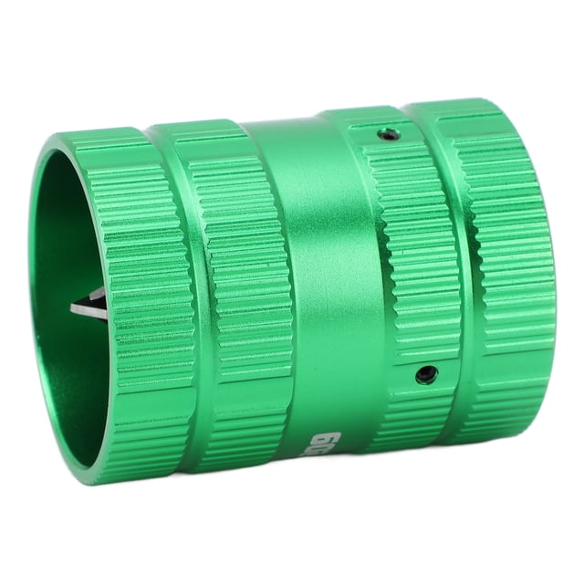 Reamer de tubería de tubería, tubo externo interno roamer verde establecimiento de aleación de aluminio compacto para tuberías de cobre para tuberías de cobre